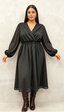 Immagine di PLUS SIZE CHIFFON DRESS